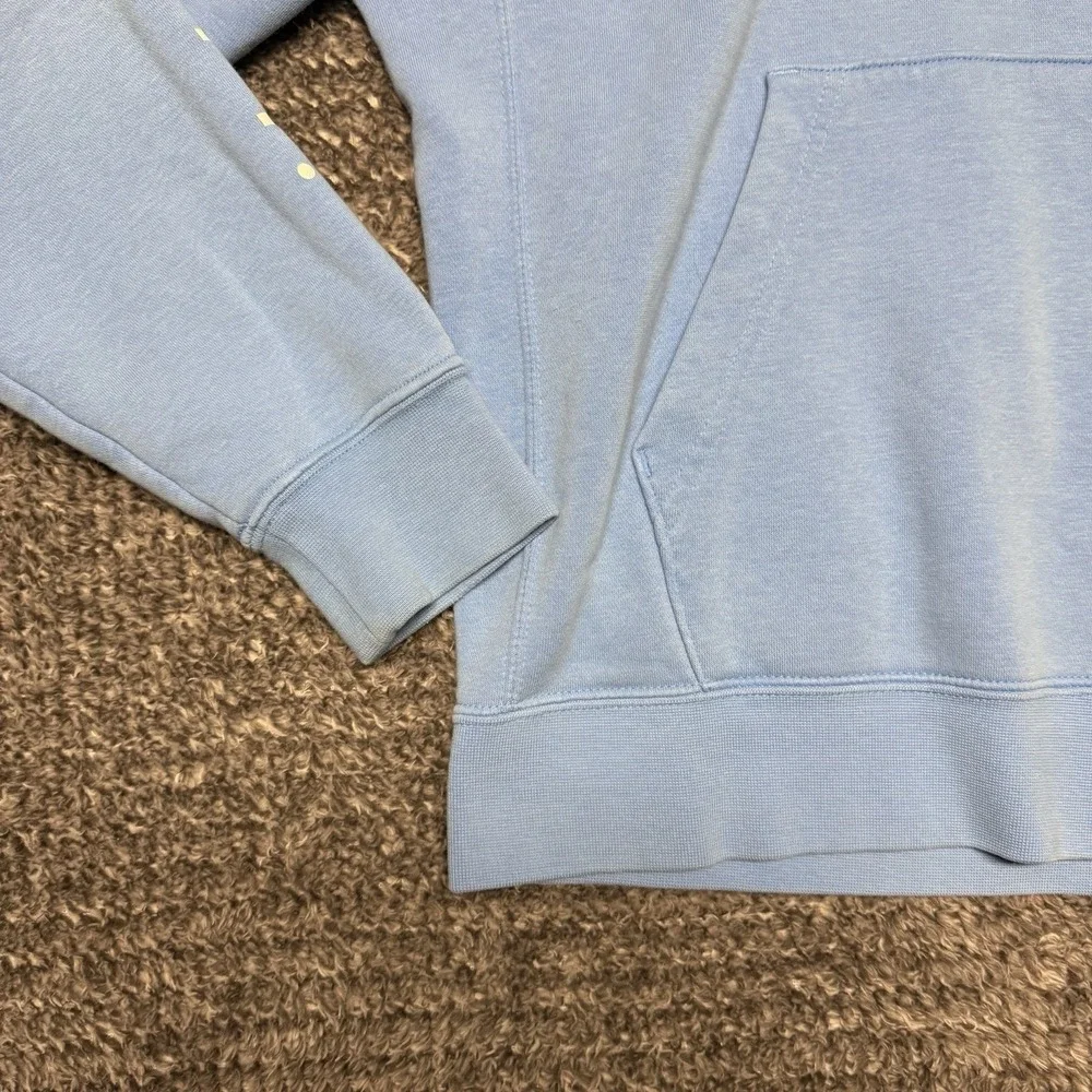 Nike Air Logo Long Sleeve Hoodie Sweatshirt‎ Light Blue Casual Medium Just Do It